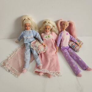 Vintage Sleepy Bedtime Soft Body Barbie dolls